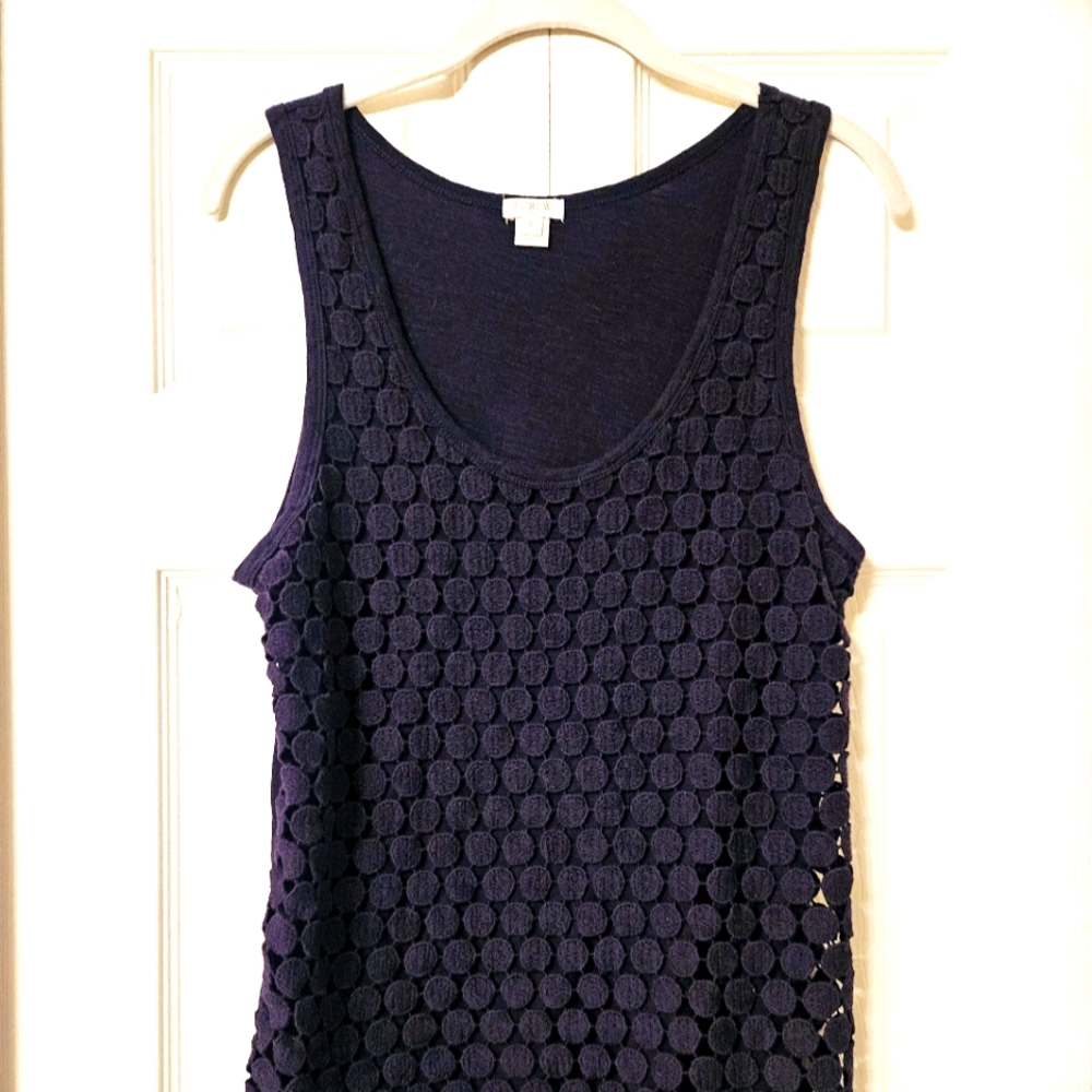 J. Crew Pointelle Tank